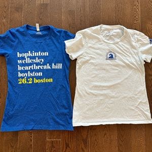 Boston Marathon women’s shirts, size small